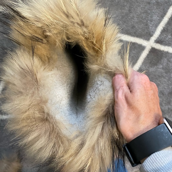 UGG Koolaburra Sasha Leather Fox Fur Tall Boot - Picture 9 of 10